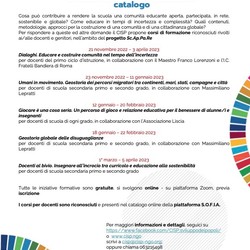 SDG 4: iniziano i corsi CISP per insegnanti 2022/2023 Immagine 1