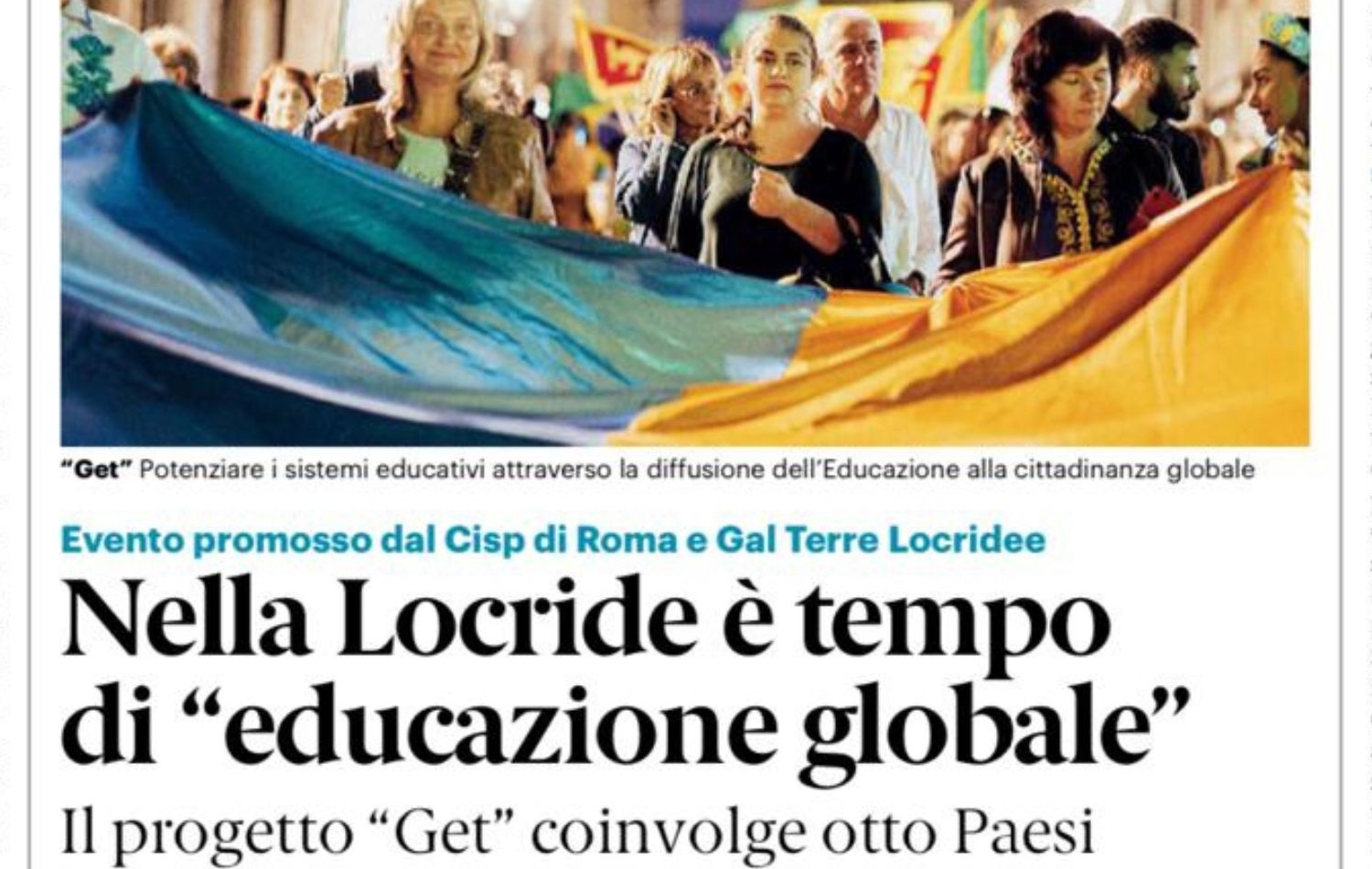 Nella Locride è tempo di &quot;educazione globale&quot; Immagine 1